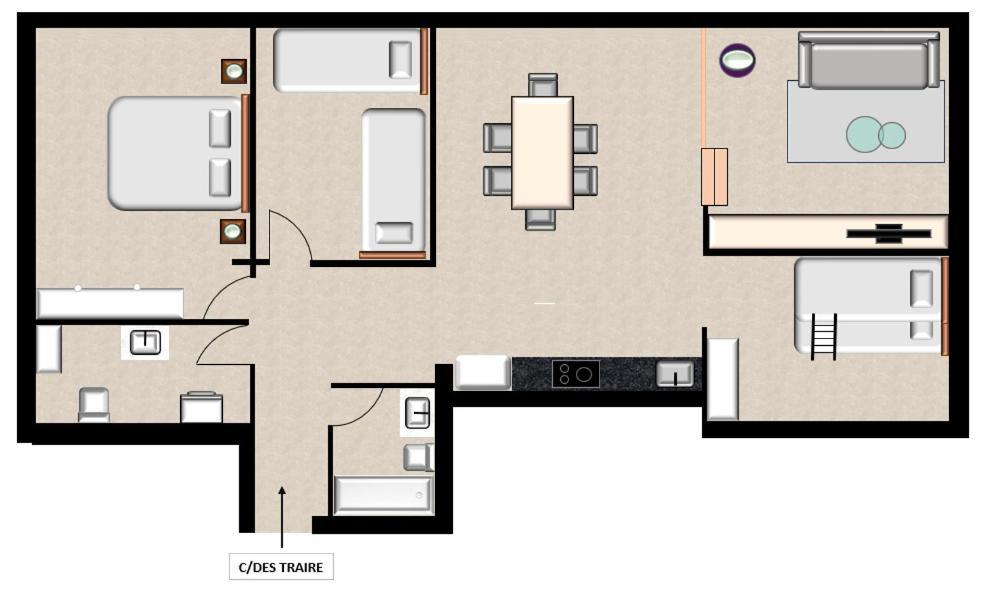 Traire - Apartamento Luminoso Cerca Del Centro كاذاكيس المظهر الخارجي الصورة